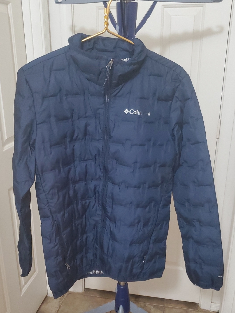 Columbia Navy Blue Quilted Jacket